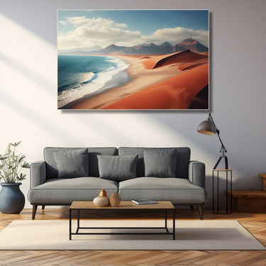 Beach Dunes Painting